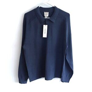 Calvin Klein Black Polo Shirt Classic Fit Med NWT